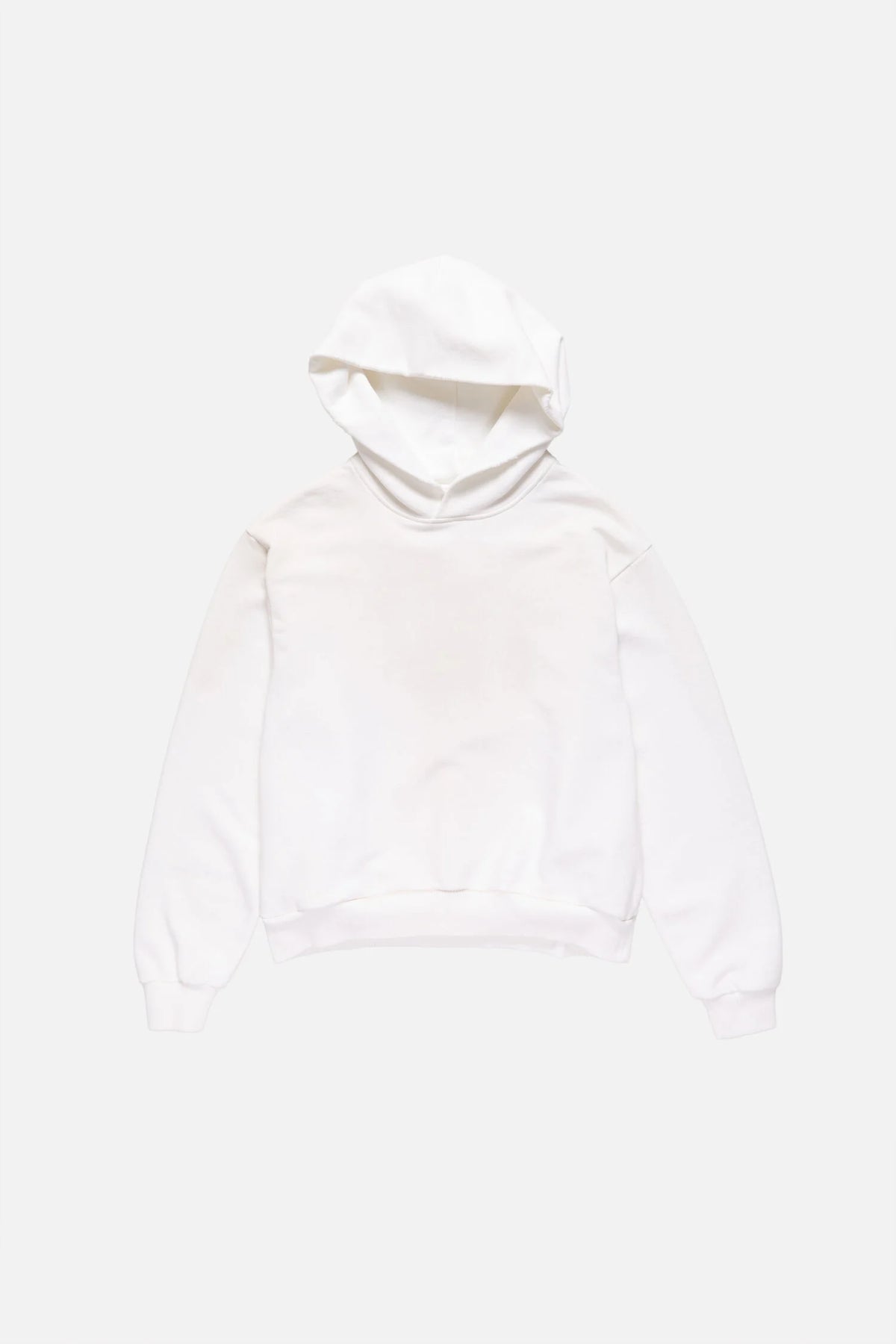 White Logo Hoodie