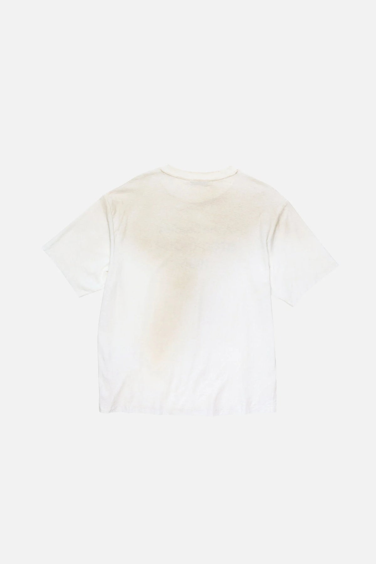 White logo tee