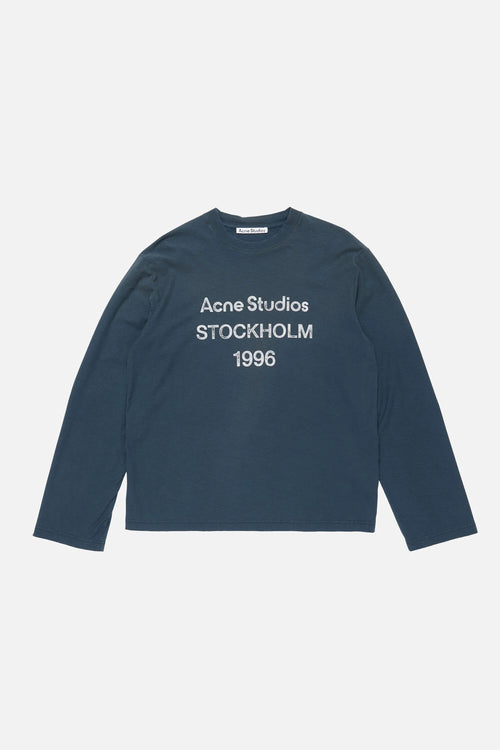 Blue Logo Long Sleeve