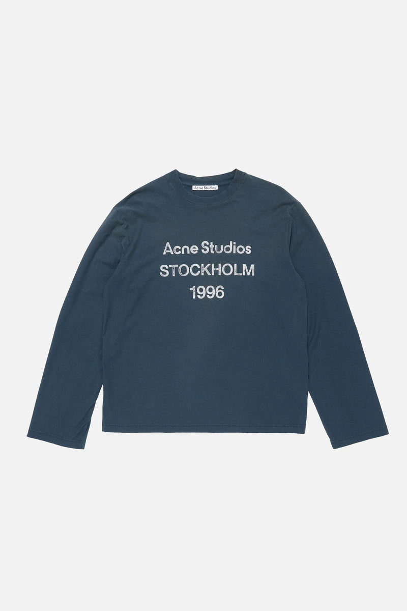 Blue Logo Long Sleeve