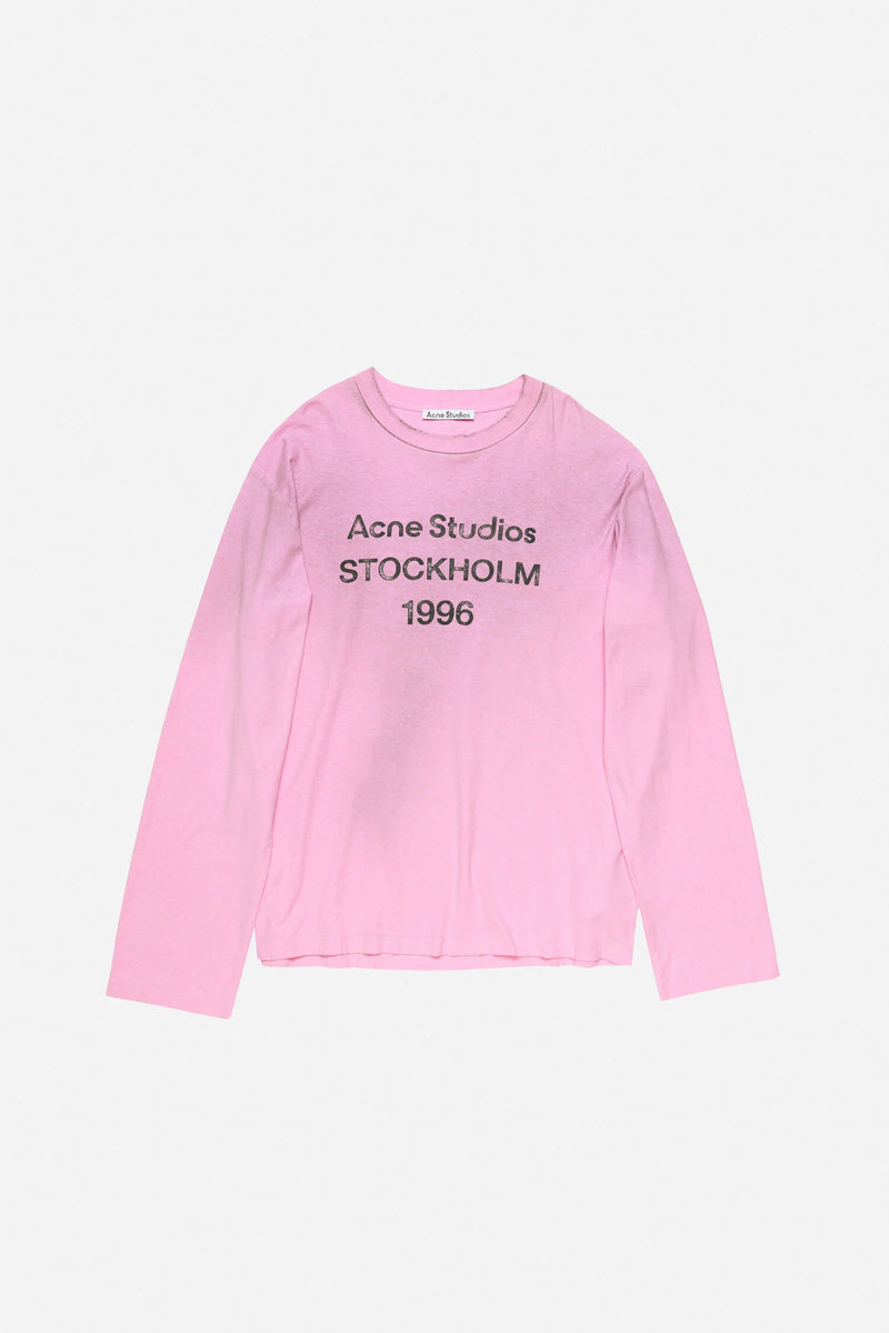 Pink Logo Long Sleeve