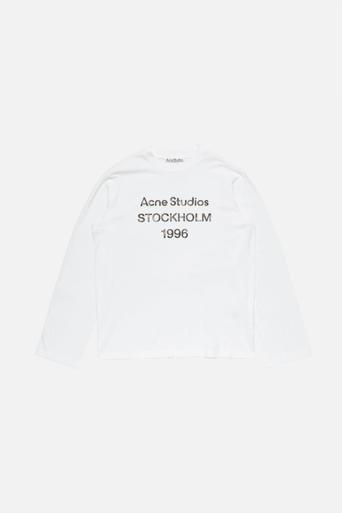White Logo Long Sleeve