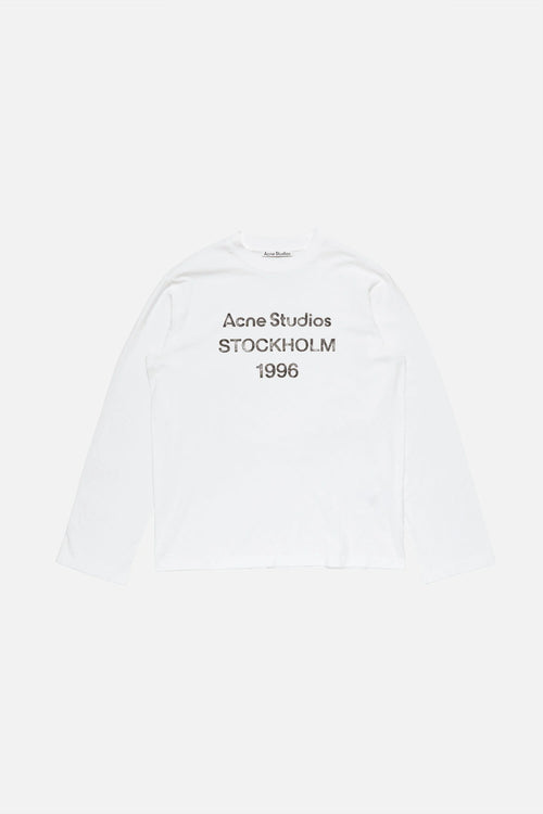 White Logo Long Sleeve