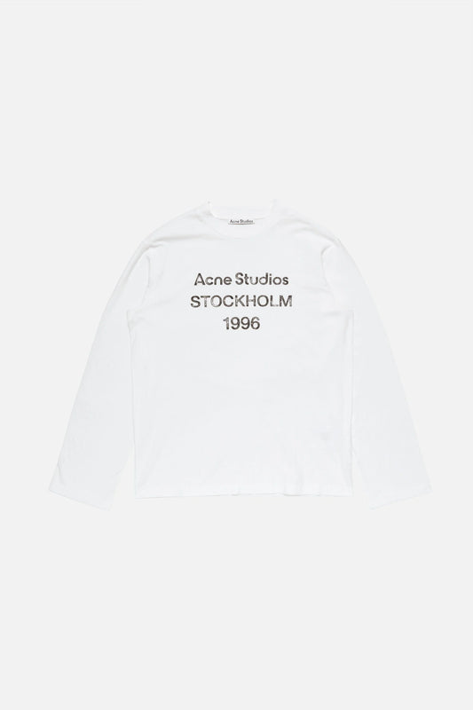 White Logo Long Sleeve