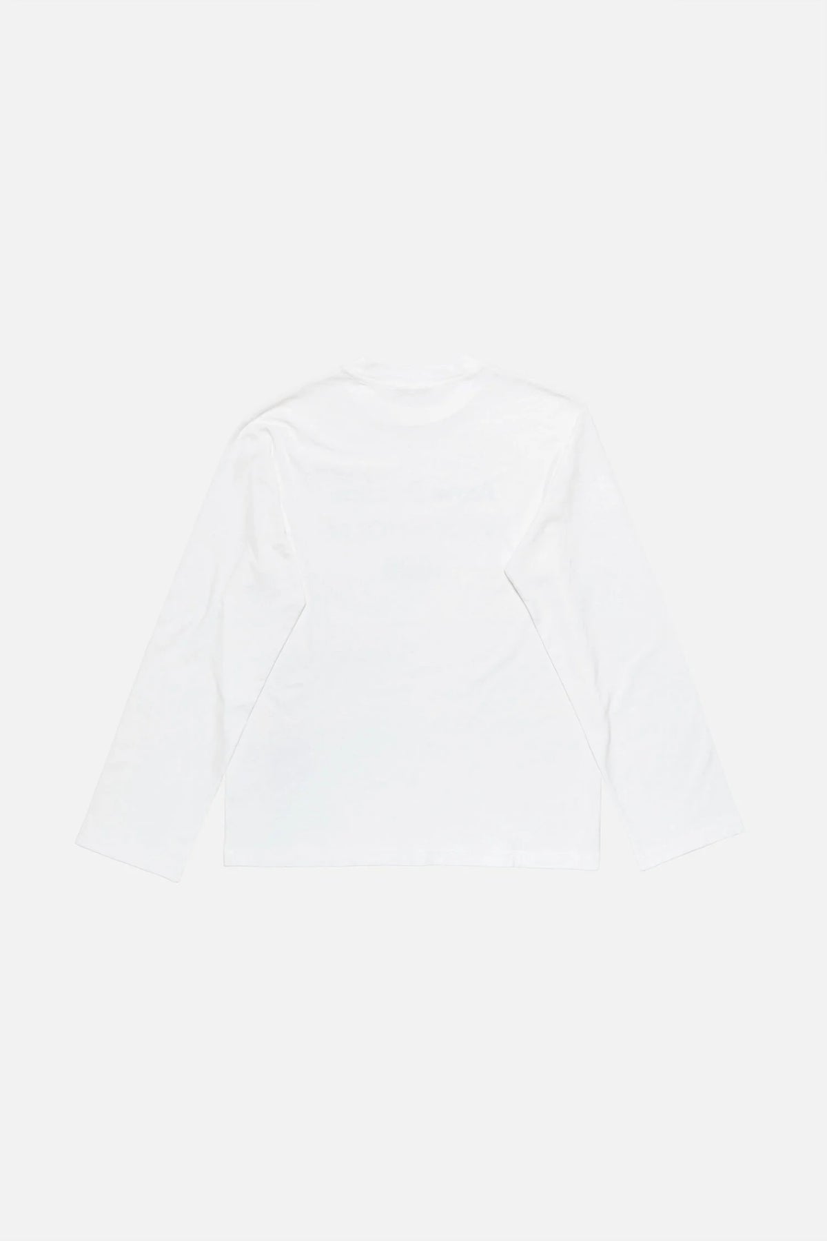 White Logo Long Sleeve